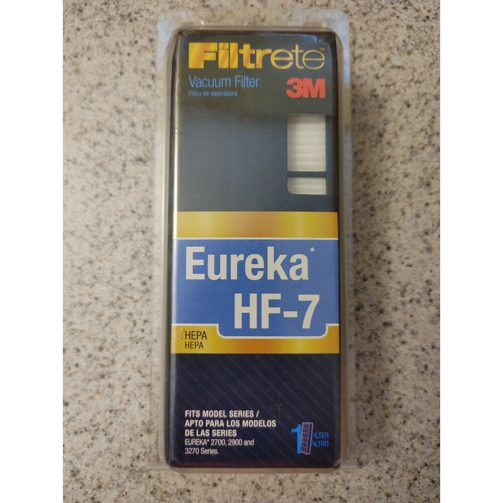 3M Filtrete Eureka HF-7 HEPA Vacuum Filter Fits 2700 2900 3270 Series Sealed